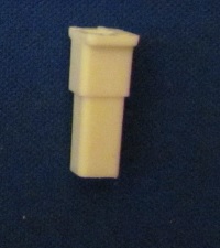 Connector, Plug, 1-Pin, 1.55mm