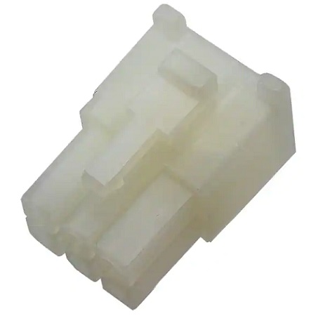 Connector, Receptacle, 6-Pin, Mini-Fit