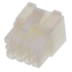 Connector, Receptacle, 12-Pin, Mini-Fit