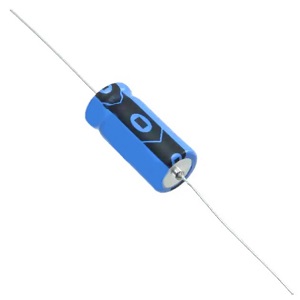 Capacitor, Axial Electrolytic, 1uF, 50V
